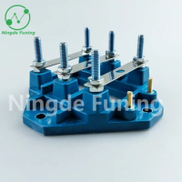 4PCS Y2-160-180 Motor Terminal Block 106X106mm M6 studs Mounting distance 78mm Steel bolt spare part of electric motor