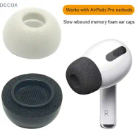 1Pair Foam Eartips Ear buds Replacement Anti-Slip Eartips Memory Foam Ear Tips For Apple Airpods Pro
