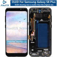 OLED For SAMSUNG Galaxy S8 Plus LCD G955 G9550, SC-03J G955F Display lcd Touch Screen Digitizer For samsung s8 plus lcd