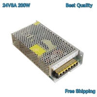 Good Quality 24V 8A Switching Power Supply S-200-24 power adapter 110V/220V to 24v 200w power supply for LED Strip