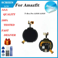 For Huami Amazfit T-rex Pro A1918 A1919 LCD Screen Display + Touch Panel Digitizer Replacement And Repair Parts