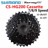 Shimano CS HG200 CS-HG200 7S 8S 9S MTB mountain bike flywheel 7 speed 8 speed 9 speed cassette 12-32T 12-28T bicycle parts