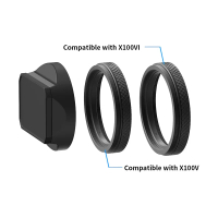 YC Onion 洋蔥工廠 Fujifilm X100VI Lens Hood 遮光罩 黑色
