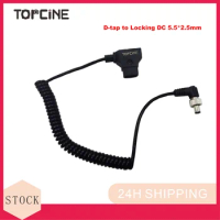 Topcine Dtap to DC 5.5x2.5mm Monitor Power Cable Compatible for LILLIPUT Feelworld Atomos/Ikan/Sony Monitor,Hollyland Mars 400s