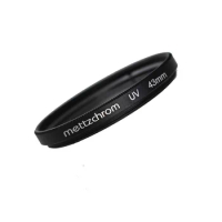 Mettzchrom 43mm lens UV Digital Filter Lens Protector for canon, nikon, sony, panasonic, olympus, DSLR SLR Camera with package