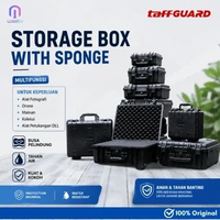 Taffguard DIY Tool Box + Busa Case Waterproof Hard Kotak Custom Penyimpanan Alat Perkakas Power Tool