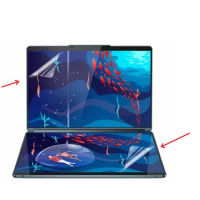 2PCS Ultra Clear / Matte for Lenovo Yoga Book 9i 13.3 inch 2023 dual screen laptop 16:10 Screen Protector Soft Protective Film