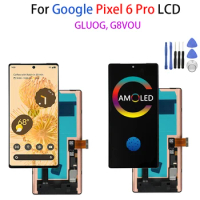 AAA Amoled For Google Pixel 6 Pro LCD For Google Pixel 6 Pro GLUOG G8VOU Display LCD Screen Touch Digitizer Assembly Replacement