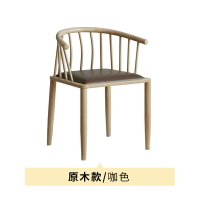 太師椅 鐵藝軟包餐椅家用簡約現代北歐餐桌椅子單人太師椅靠背凳子北歐風『XY13003』