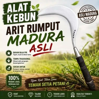 SENI MDR Model Standart arit rumput asli madura baja pemangkas