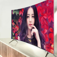 LED wifi TV 55 65 75'' inch curved led smart Television TV