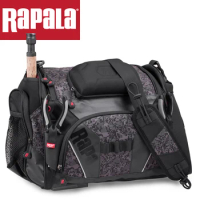 RAPALA Fishing Bag RUMB/RUBP/RUVP Bag &amp; Detachable Belt Fishing Backpack Fishing Tackle Bag Multifunctional outdoor