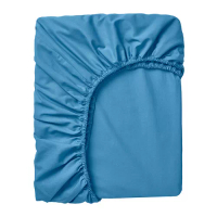 DVALA 床包, 藍色, 90x200 公分