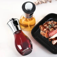 Creative Oil Bottle Soy Sauce Container Olive Oil Vinegar Seasoning Bottle Oil Spray Leakproof Easy Cleaning Kitchen Tool