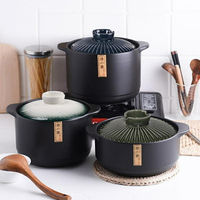 開發票 砂鍋 煲湯家用燃氣燉鍋日式陶瓷鍋燉湯煤氣灶專用湯鍋煲湯鍋