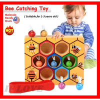 Early Learning Toy for Baby Toddlers Clamp Bee to Hive Matching Game Fine Motor Skills Baby Gift for