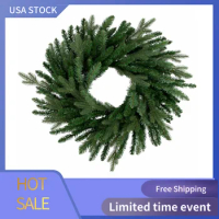 Grande Spruce Unlit Artificial Christmas Wreath