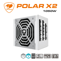 【COUGAR 美洲獅】POLAR X2 電源供應器(1050W /十年保固)