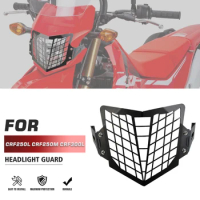 For Honda CRF 250M 250L 300L 2012-2023 Motorcycle Accessories Headlight Guard Grille Cover Protector CRF250L CRF250M CRF300L