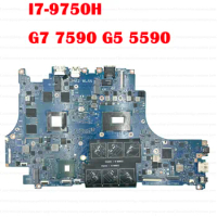 Mainboard Motherboard i7-9750H For DELL G7 7590 G5 5590 Laptop CN-0KW84T KW84T