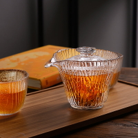 公道杯玻璃高檔加厚耐熱耐高溫茶器家用日式水晶玻璃公杯分茶器