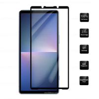 Full Coverage Tempered Glass For Sony Xperia 5 V Screen Protector HD Phone Protective Flim For Sony Xperia 5V Xperia5V 6.1Inch