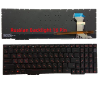 Russian Backlight Keyboard for ASUS GL553 GL553V GL553VW FX553V FX553VD FX553VE GL753 GL753V/VD ZX553VD ZX53V FZ53V ZX73 RU Red