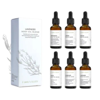 Essential Oils Set Natural Moisturizing Essential Oil for Body Rosemary Oils Skin Massage Oil,Rose,Lavender Aromatherapy Oils