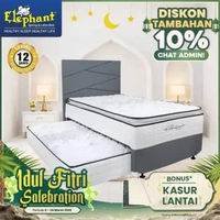 Kasur Springbed 2 In 1 Blossom Elephant 140 x 200 Abu