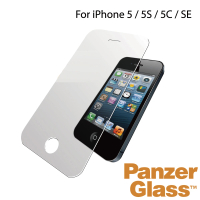 PanzerGlass iPhone 5/5s/5C/SE 4吋 小版耐衝擊高透鋼化玻璃保護貼
