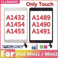Touch For iPad Mini 1 Mini1 Screen iPad Mini 2 Touch Screen A1432 A1454 A1455 A1489 A1490 A1491 With IC Cable Key Button Mini2