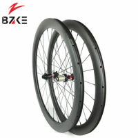 BZKE carbon wheels disc brake 700c carbon disc wheel for road bike 38/45/50/88mm depth bicycle wheelset for racing Novatec hub