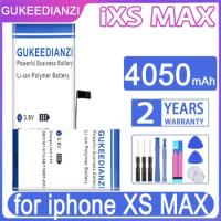 4050mAh GUKEEDIANZI Replacement Battery For Apple IPhone XS Max XSmax Batteria + Free Tools