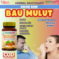 Mucosafit Naturindo 50 Kapsul - Solusi Aman untuk Mengatasi Bau Mulut