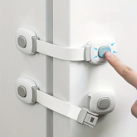 Khóa Ngăn Kéo Bảo Vệ Khóa An Toàn Cho Trẻ Em Trong Nhà Trẻ Em, Đa Chức Năng, Chống Cắn Tay, Chống Mở