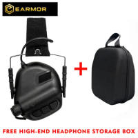 EARMOR-M31 Military Tactical Headphones Tactical Pickup Active Noise Canceling Headphones Portable Anti-fall Waterproof Foldable