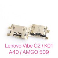 Đầu Nối Cổng Sạc Cắm USB, 5-50 Cái, Tương Thích Với Lenovo Vibe C2 / K01 A40 / AMGO 509, Đầu Nối Đế 