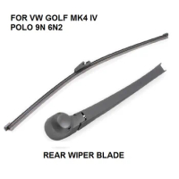 FOR VW GOLF MK4 IV POLO 9N 6N2 REAR WINDSCREEN WIPER ARM AND BLADE SET BRAND NEW