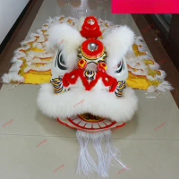 Wool South Lion's Head Lion Dance Props South Lion Xingshi Laughing Lion Smiley Face