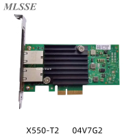 Ban đầu cho Dell 04v7g2 cho Intel X550-T2 10gbe Dual-Port PCI-E hội tụ Bộ chuyển đổi mạng fkhkc hwwn