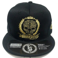 TOPI SNAPBACK MASBERTO KINGDOM GOLD FULL BORDIR