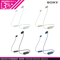 【SONY 索尼】WI-C100(無線入耳式藍牙耳機)