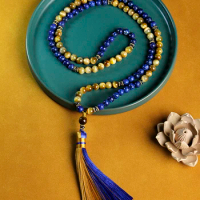 Mala rosary beads,108 meditation yoga prayer jewelry beads