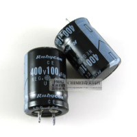 Electrolytic Capacitor 400V 100UF Hard Foot Capacitor Accessories