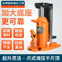 【新店鉅惠】限時下殺💥千斤頂5T爪式千斤頂 油壓手搖起重跨頂工具 液壓起道機低位千斤頂