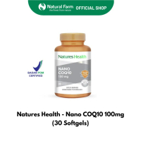 Natures Health Nano COQ10 100mg (30)