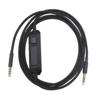 Replacement Game Audio Cable for G633 G933 with With Microphone Wire Control for Kingston Cloud Alpha for PS4