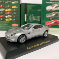KYOSHO 1/64 Aston Martin V12 Vanquish Collect die casting alloy trolley model