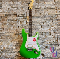 現貨可分期 終身保固 Fender Squier Sonic Strat 限量 史萊姆綠 電吉他 楓木指板