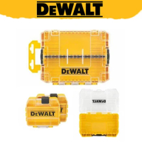 DEWALT Drill Bits Accessories Storage Case Screw Nut Drills Transparent Tool Box Small Medium Large Size High Hardness Tools Box